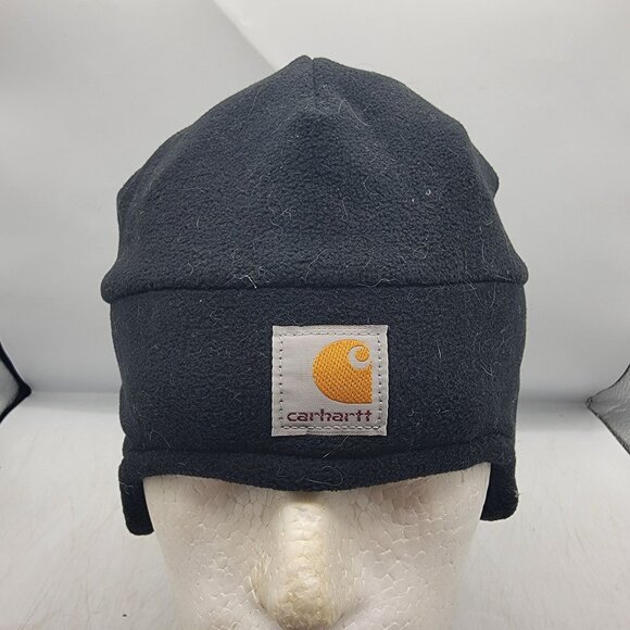 Carhartt Fleece 2 In 1 Beanie Hat Cap Winter Warm Casual Outdoors Camping - Picture 1 of 9